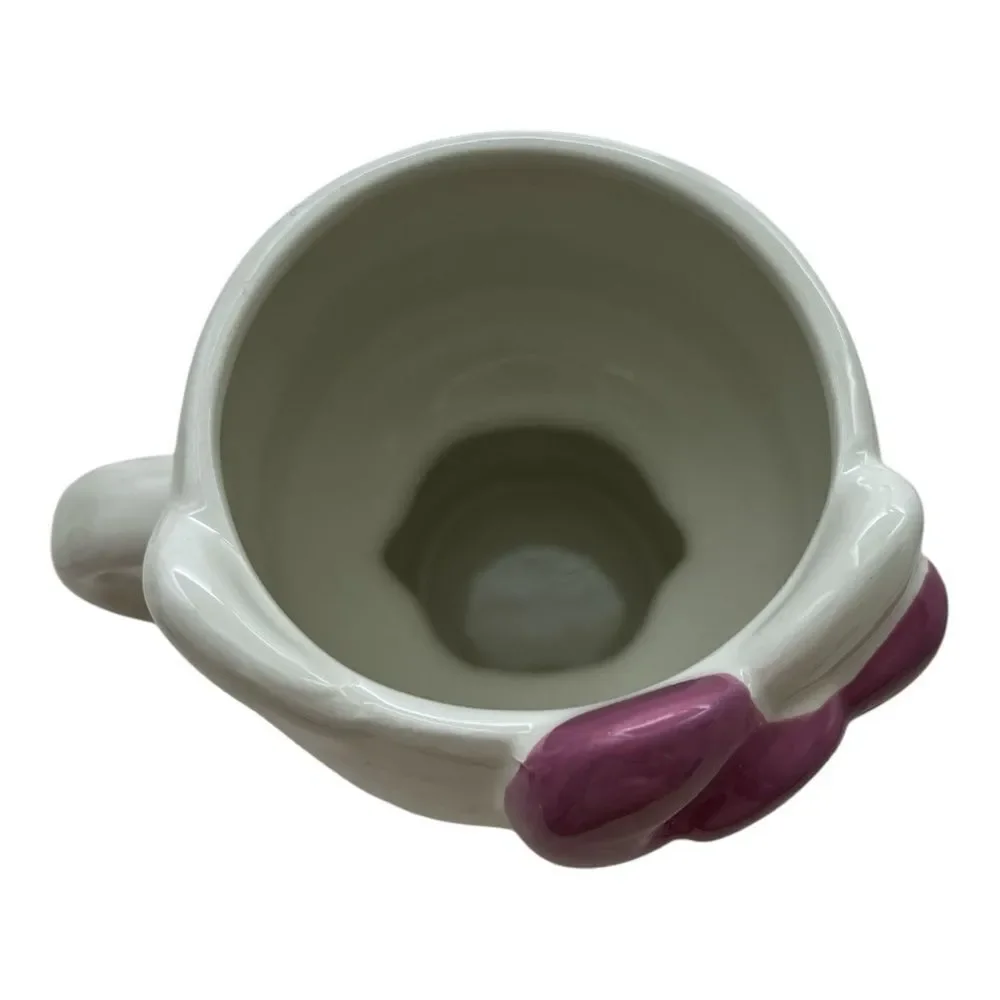 Sanrio 3D Hello Kitty Full Body Bow Pink Purple 20oz Tall Mug Cup NEW